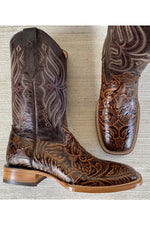 Load image into Gallery viewer, Cactus Men’s Brown Hand Tool Flor Boots