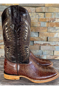 Cactus Exotic Men's Cognac Sea Turtle Boots