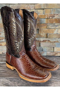 Cactus Exotic Men's Cognac Sea Turtle Boots