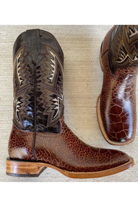 Cactus Exotic Men's Cognac Sea Turtle Boots